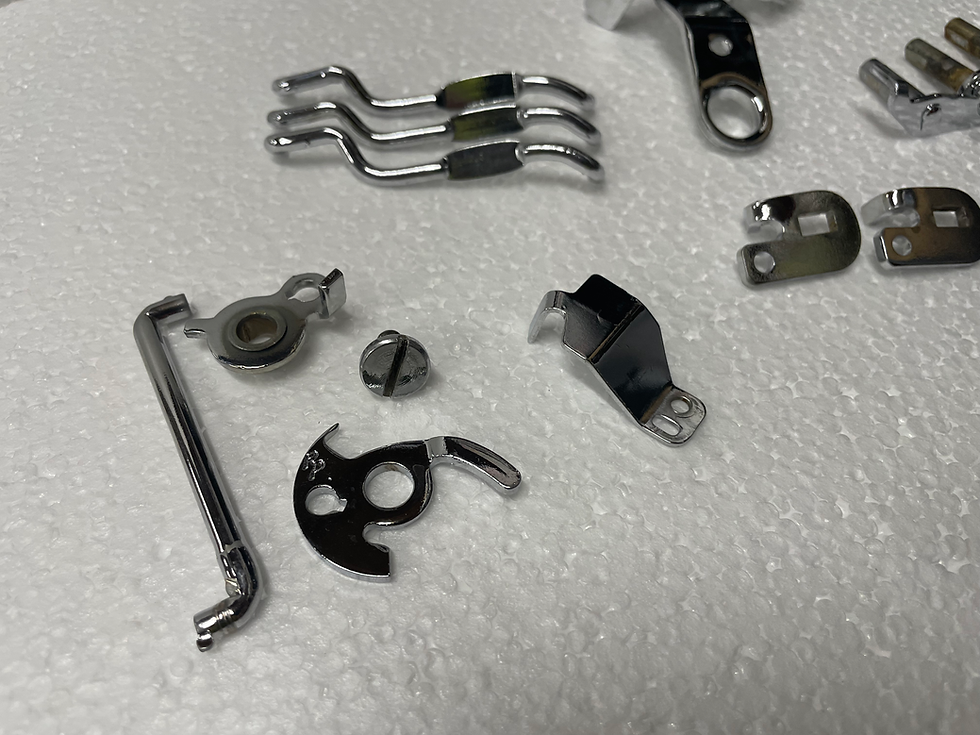 Thumbnail: Rochester 2G TriPower Chrome Kit