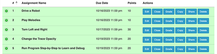AP CS Principles with Robotics | website