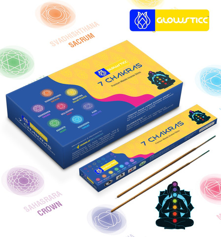 GLOWSTICC™ - 7 Chakras Premium Masala Incense