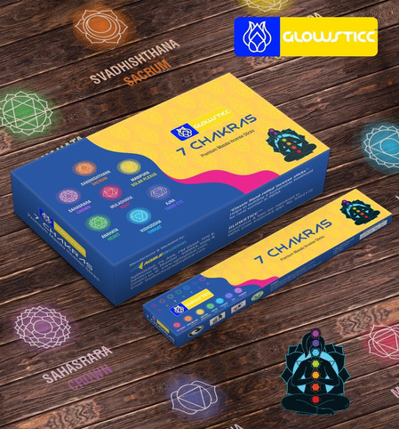 GLOWSTICC™ - 7 Chakras Premium Masala Agarbathi