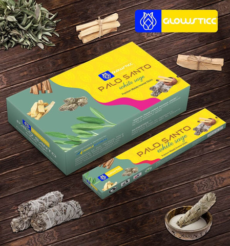 GLOWSTICC™ - Palo Santo White Sage Premium Masala Agarbathi