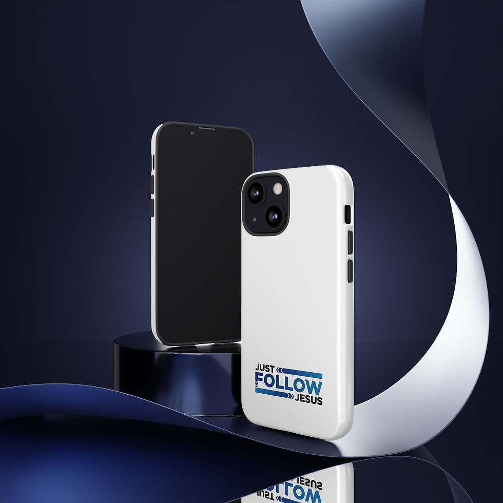 Thumbnail: Stylish Just Follow Jesus Phone Case
