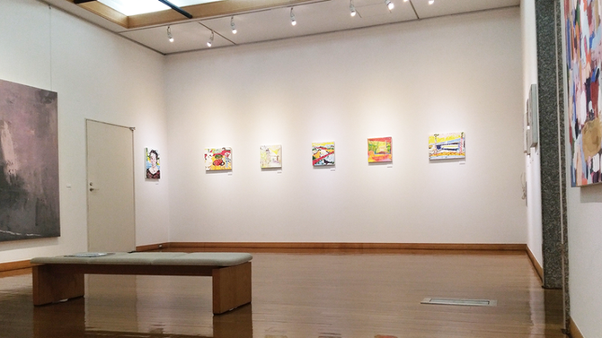 「mixjamは見た 30」展の様子