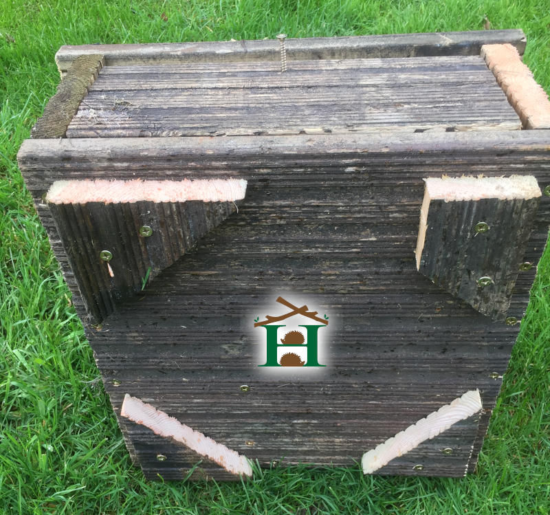 Finished Hedgehog Decking House