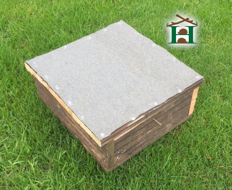 Finished Hedgehog Decking House