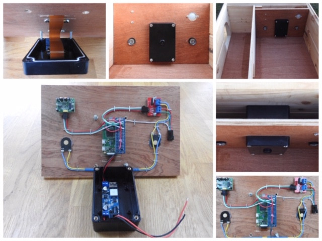 Custom Hedgehog House with built in camera triggers and motion detection!