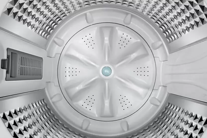 Thumbnail: SAMSUNG 8 kg Wifi 5 Star Fully Automatic Top Load Grey