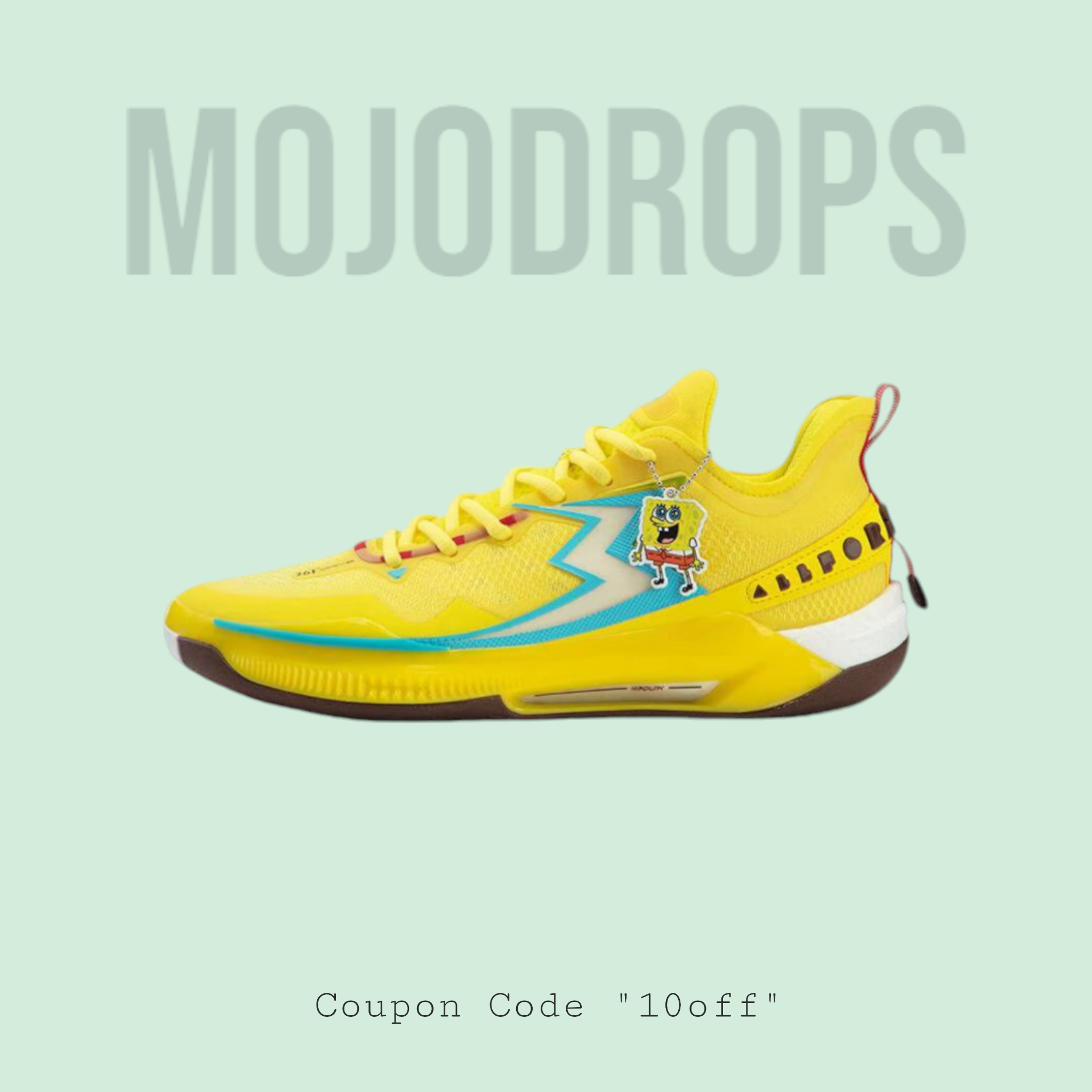 361 Degrees Big 3 5.0 Quick Pro Spongebob Squarepants 672421103F-1