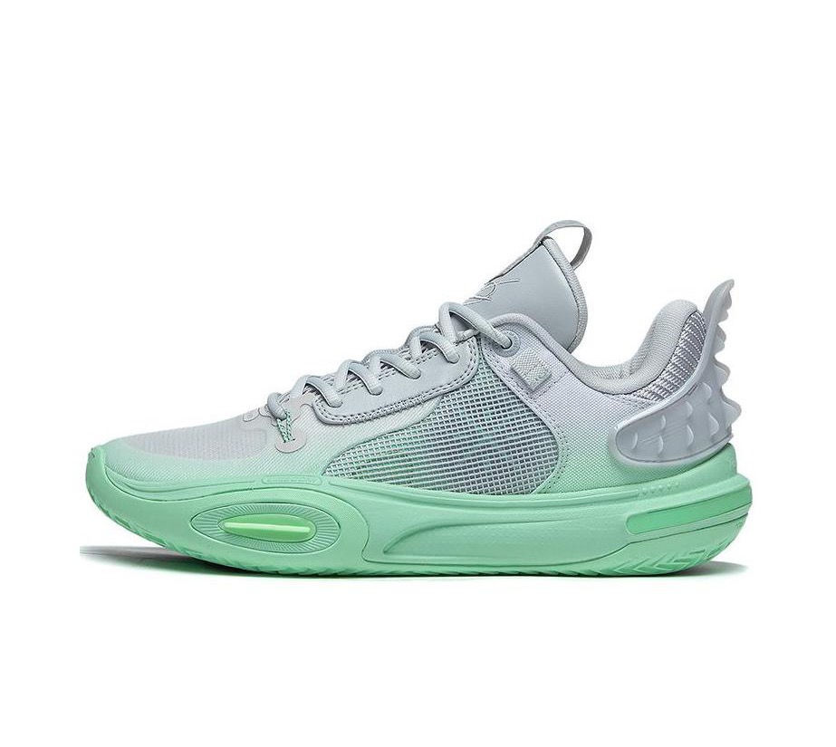 (GS) Li-Ning Way of Wade All City 11 Youth Grey green ABPT049-1