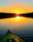 Peaceful, serene, Kayaking on Glassy Water at Sunrise
