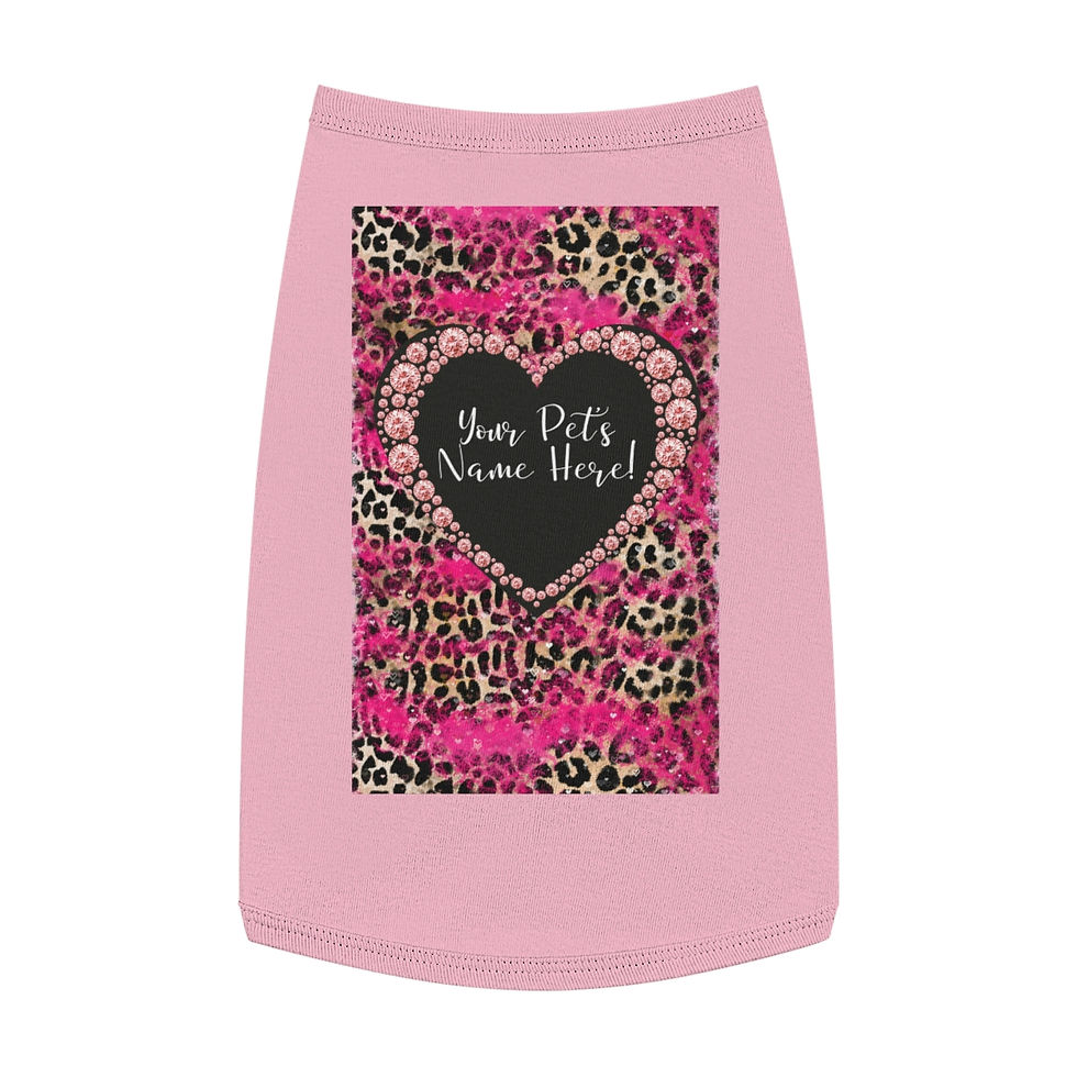 Thumbnail: Kitten Cute! Personalized Pet Tank Top