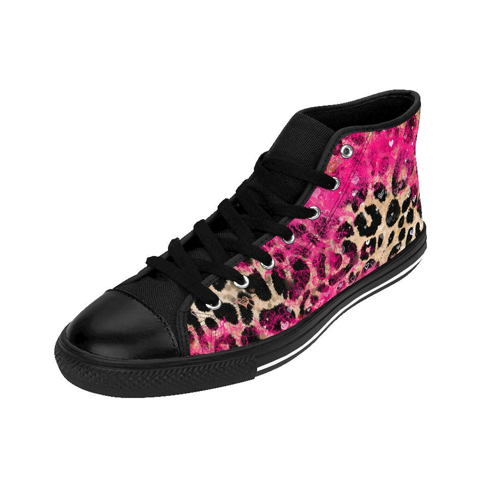 Thumbnail: Kitten Cute! Women's Classic (Hi-Top) Sneakers