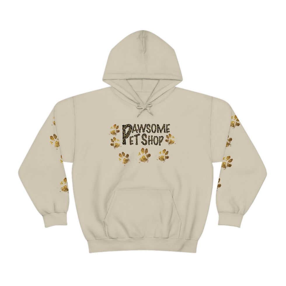 Thumbnail: PAWSOME - Unisex Heavy Blend™ Hooded Sweatshirt