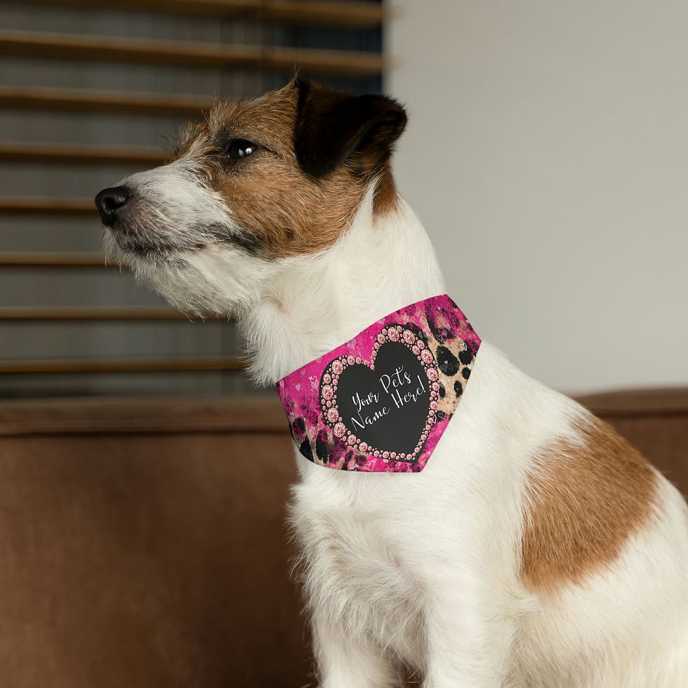 Thumbnail: Kitten Cute! Personalized Pet Bandana Collar