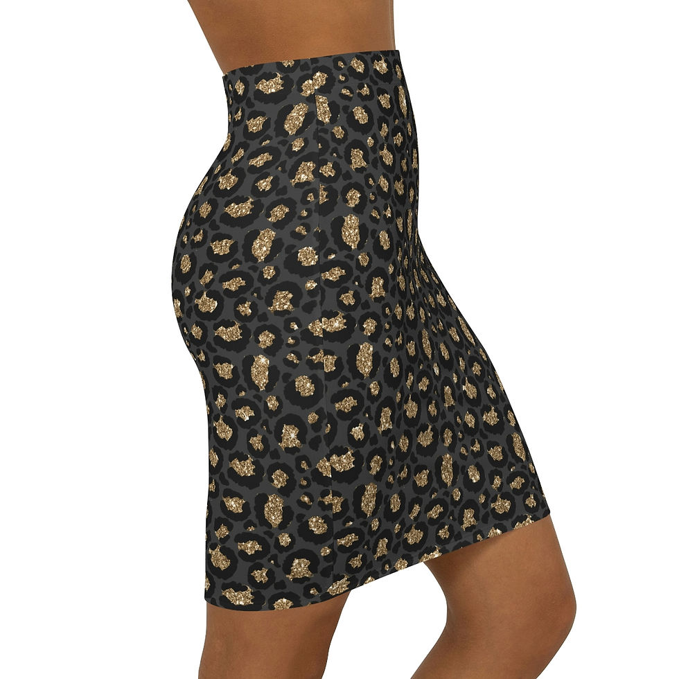 Thumbnail: PAWSOME Signature Print - Women's Mini Skirt
