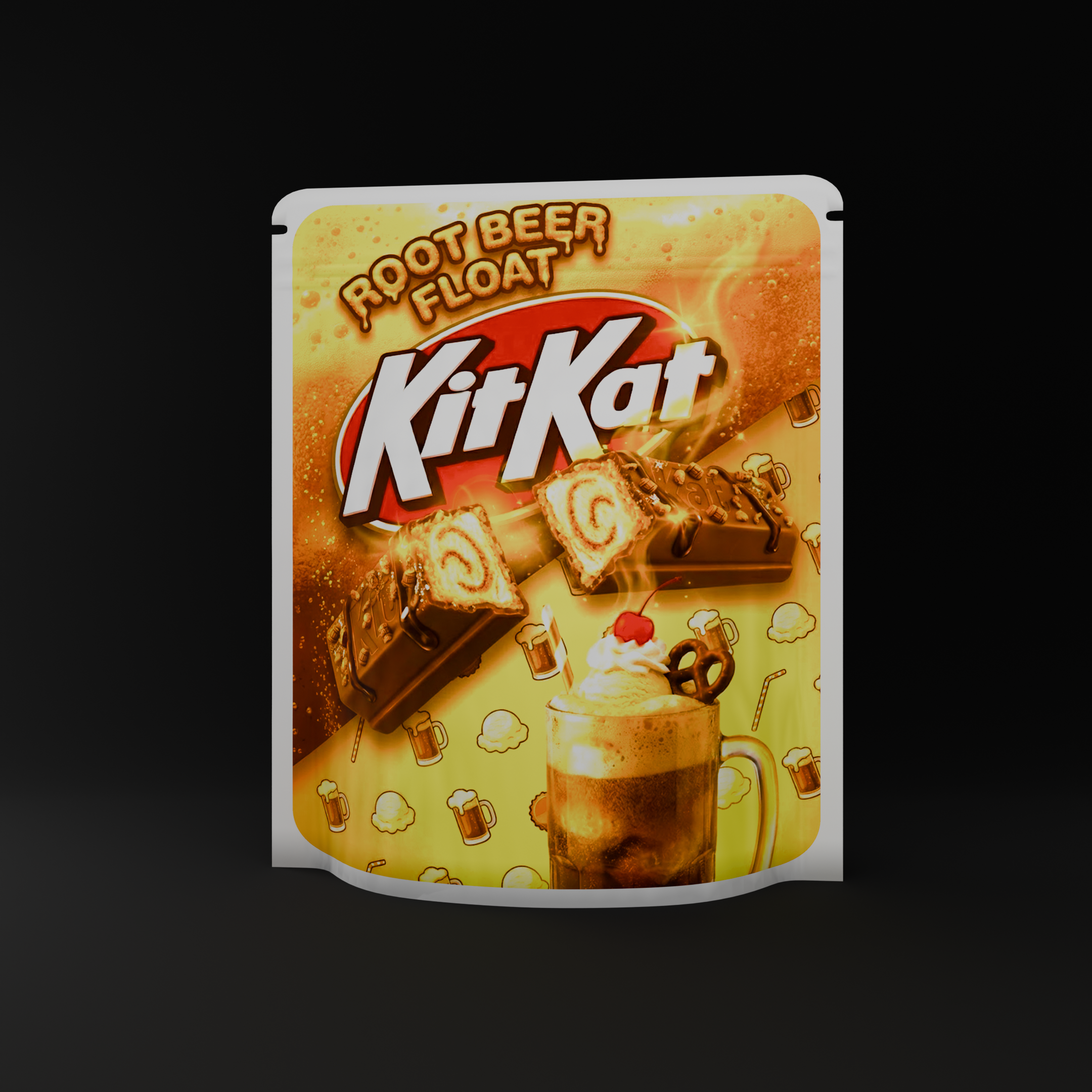 Kit Kat Root Beer Float