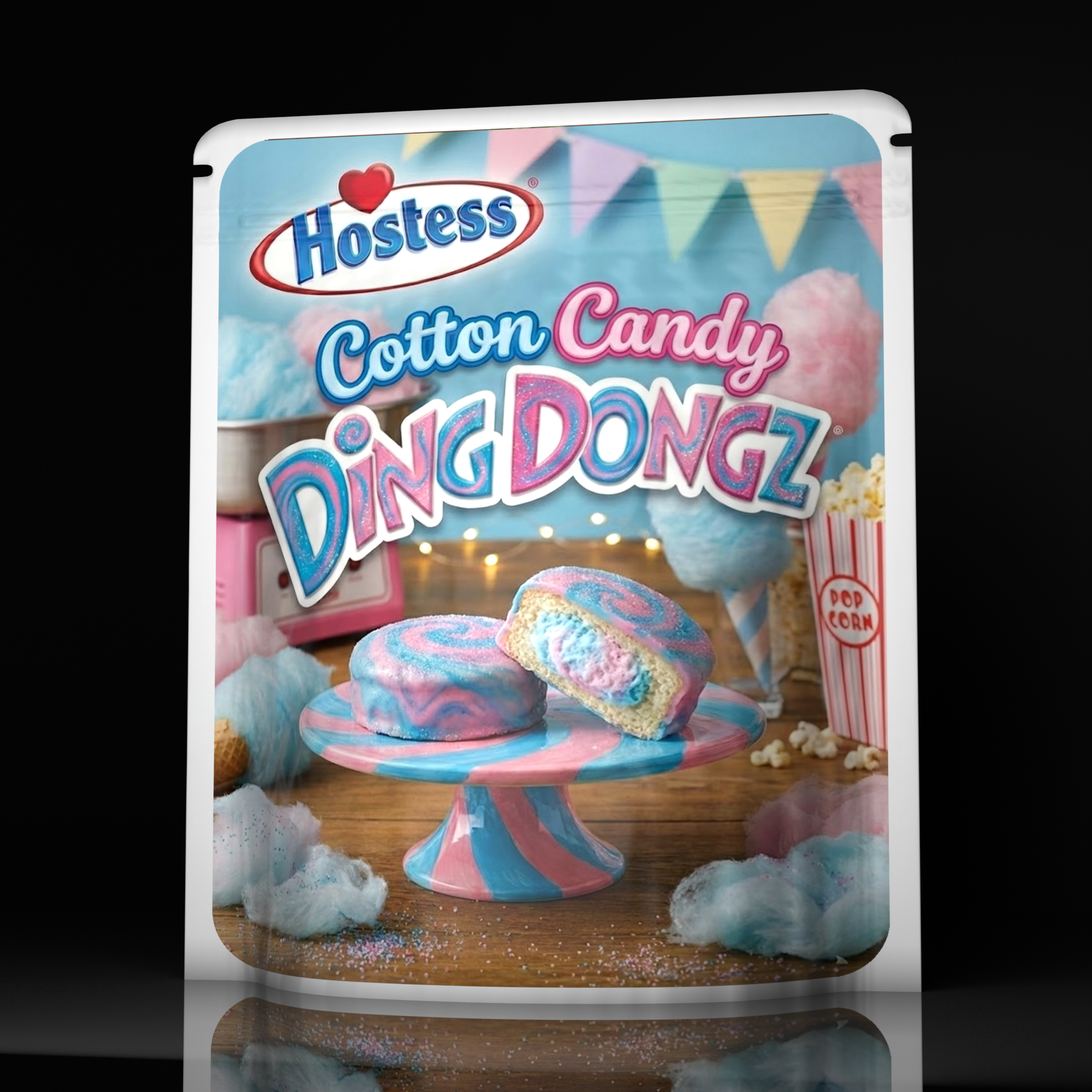 Hostess Cotton Candy Ding Dongz