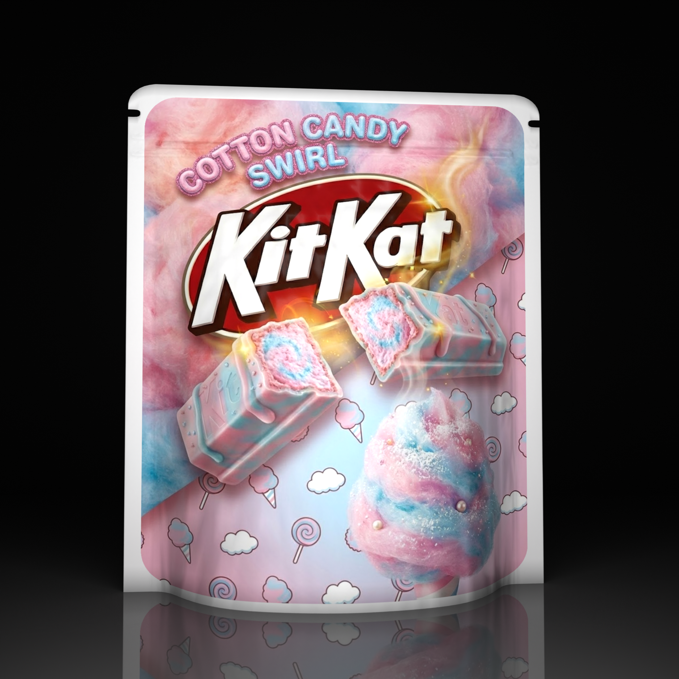 Kit Kat Cotton Candy Swirl