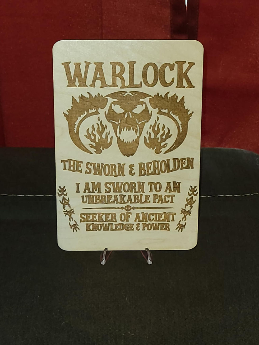Thumbnail: RPG Class Wall Sign (Hardware included)