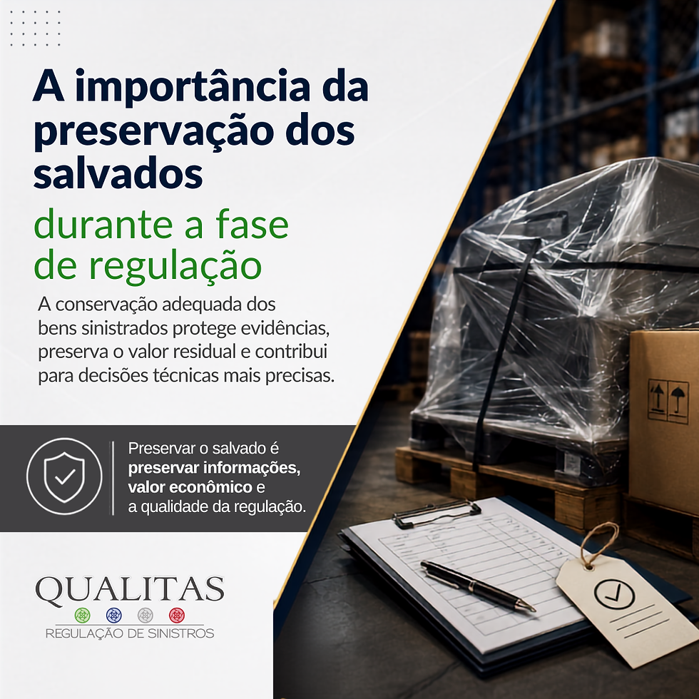 A importância da preservação dos salvados durante a fase de regulação
