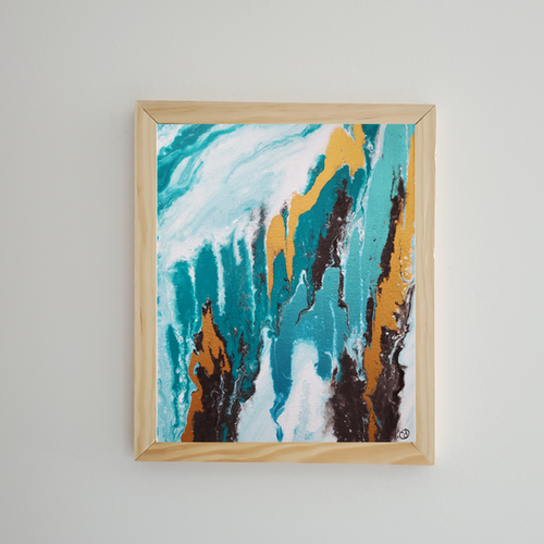 アート・デザイン・音楽 Painting acrylic on canvas Easy painting Beginners on Canvas Music Abstract Home