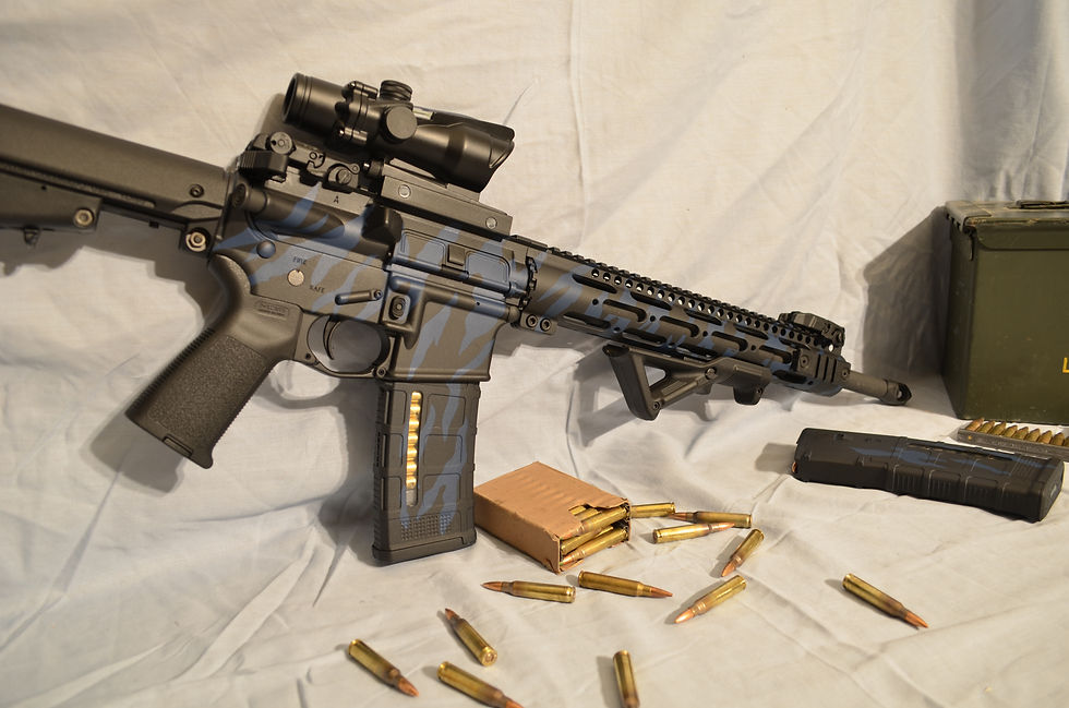Tiger Strip AR15