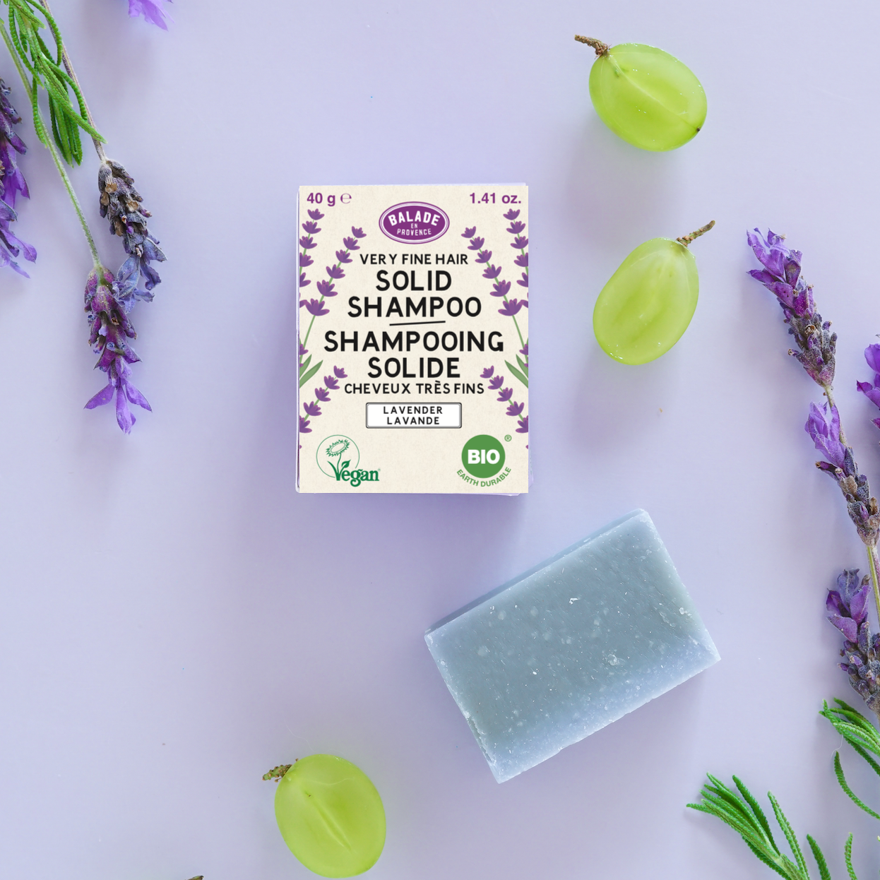 Shampooing solide Lavande, Balade en Provence