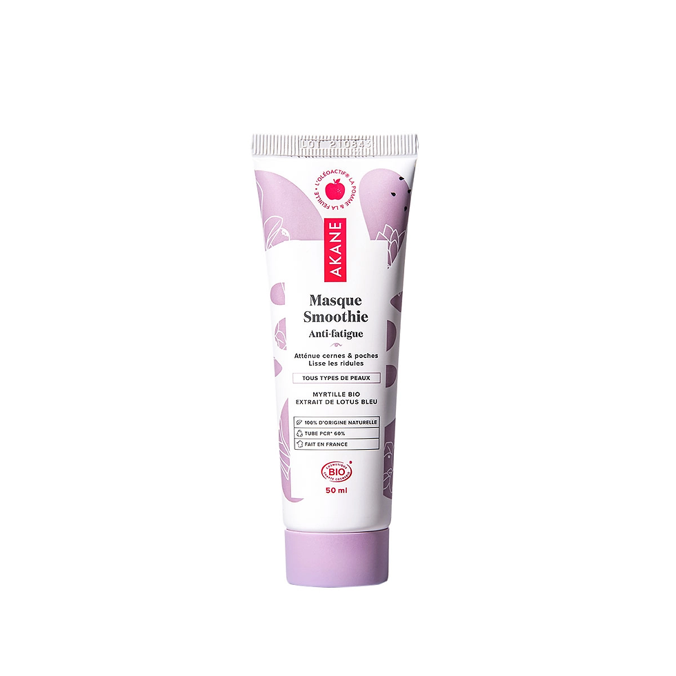 Masque Smoothie Anti Fatigue Bio, Akane