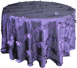 Eggplant Diagonal Taffeta