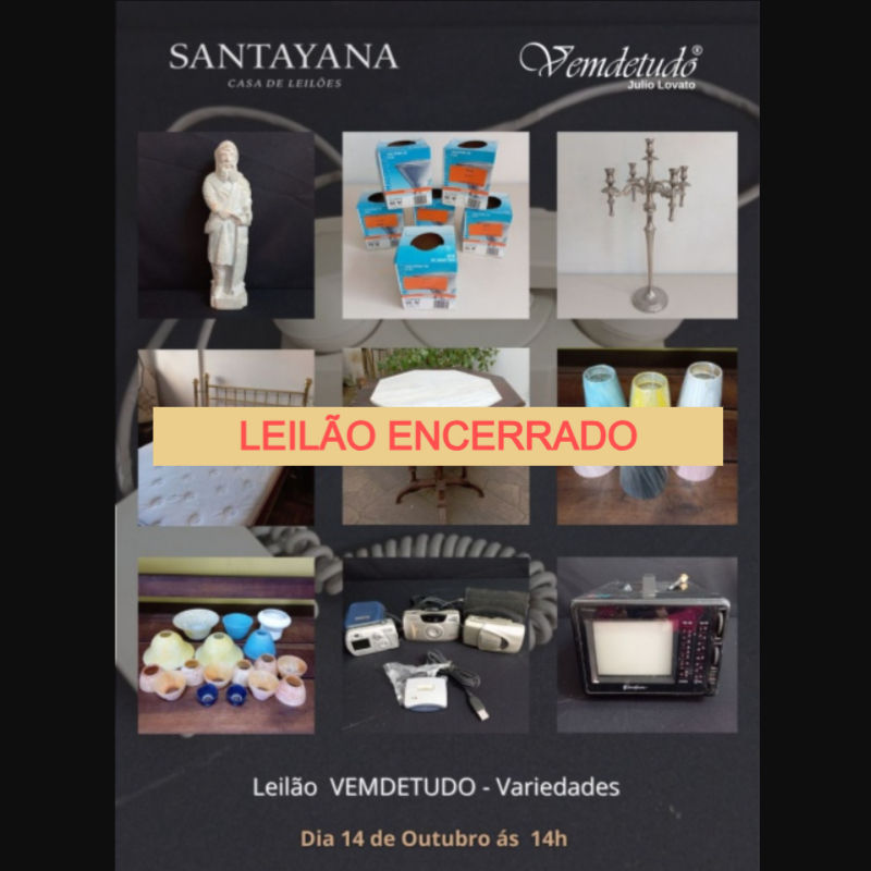 Leilão VEMDETUDO - Variedades