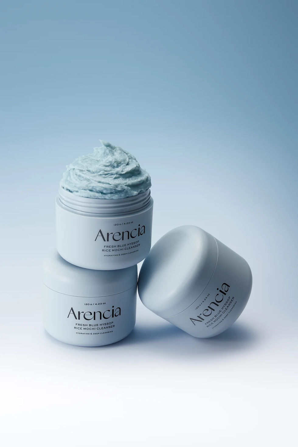 Thumbnail: Arencia Blue Hyssop Rice Mochi Cleanser (120g)