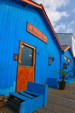 C'EST UNE MAISON BLEUE