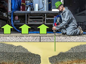 Revolutionizing Concrete Construction: The Invention of Polyfoam for Foam Lifting