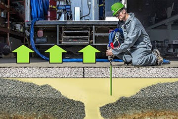 Revolutionizing Concrete Construction: The Invention of Polyfoam for Foam Lifting