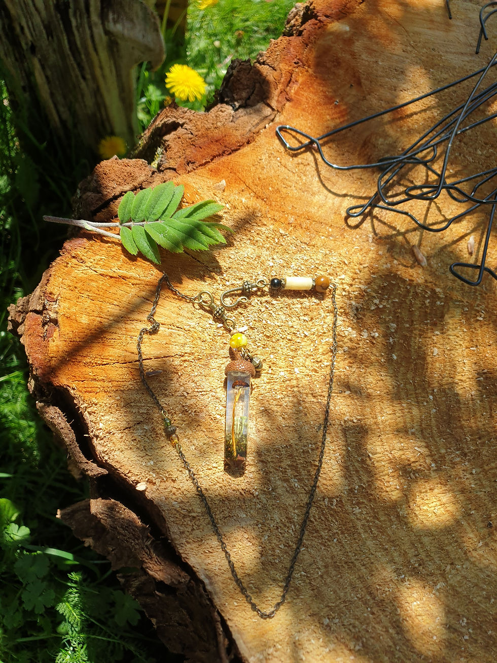 Miniature : Pendule collier des bois 