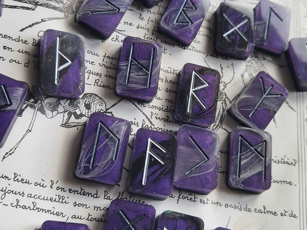 Miniature : Jeu de runes rapace 🪶