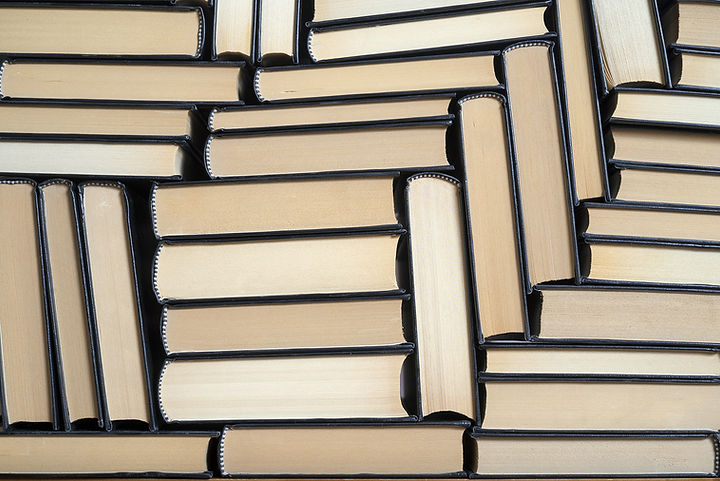 Stacked Hardcover Books