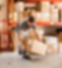 Warehouse Worker Lifting