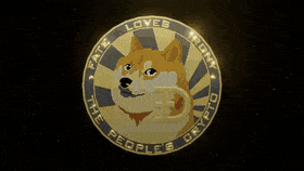 dogecoin pièce gif