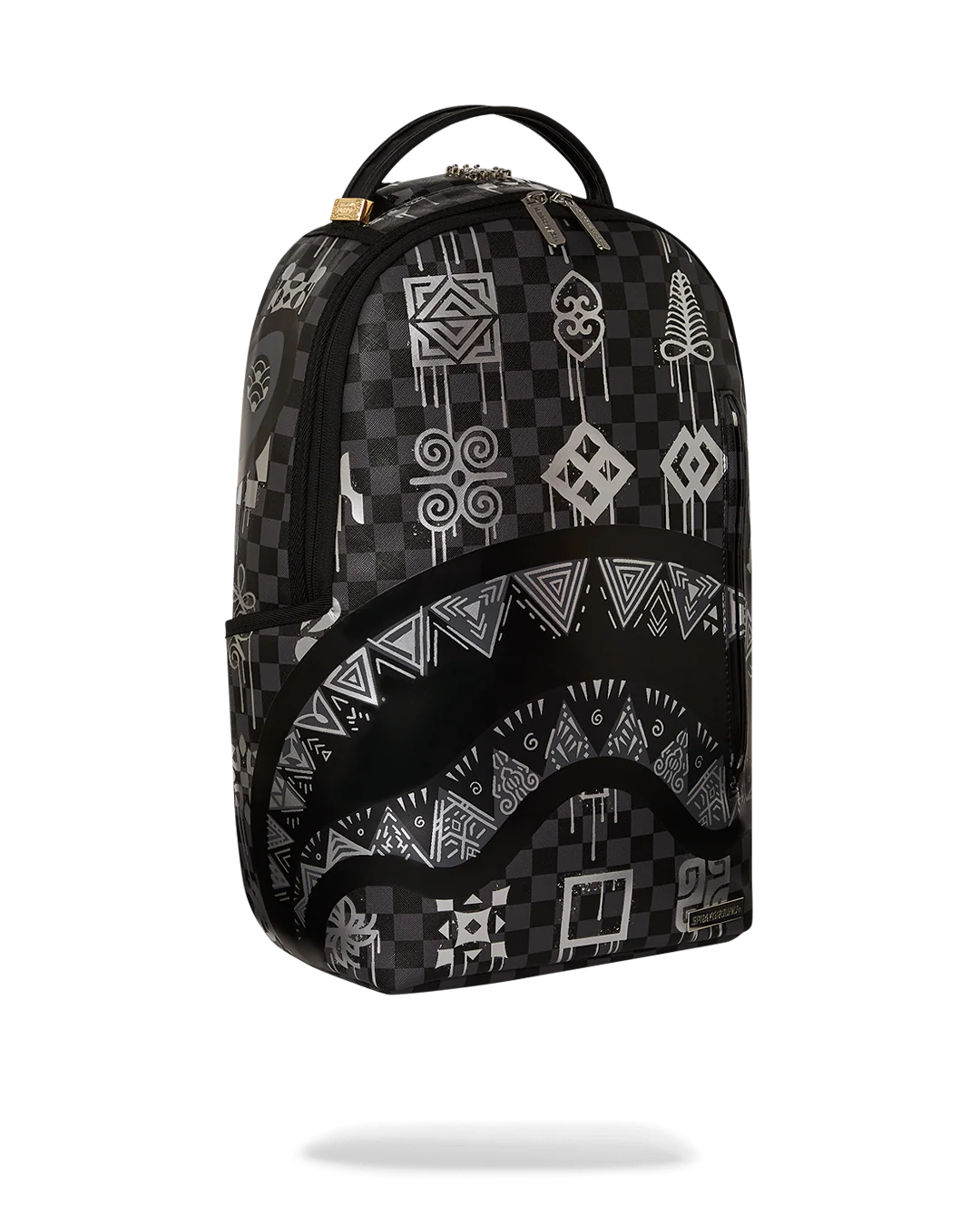 Thumbnail: Sprayground African Intelligence 9 Power Glyphics Backpack-Sandflower Collab