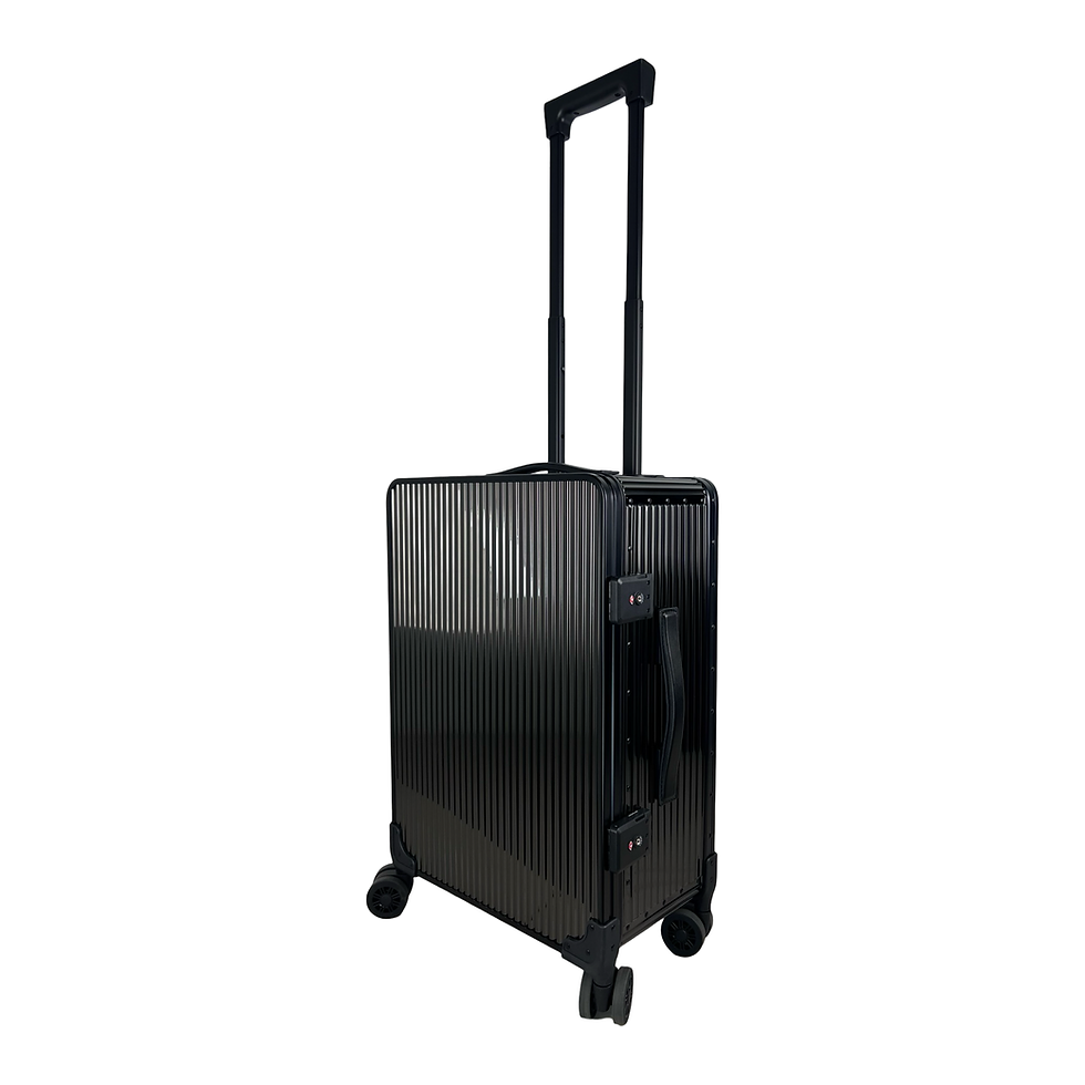 Thumbnail: Bon Voyage 0167 20" Titanium Steel Carry-On Spinner Luggage