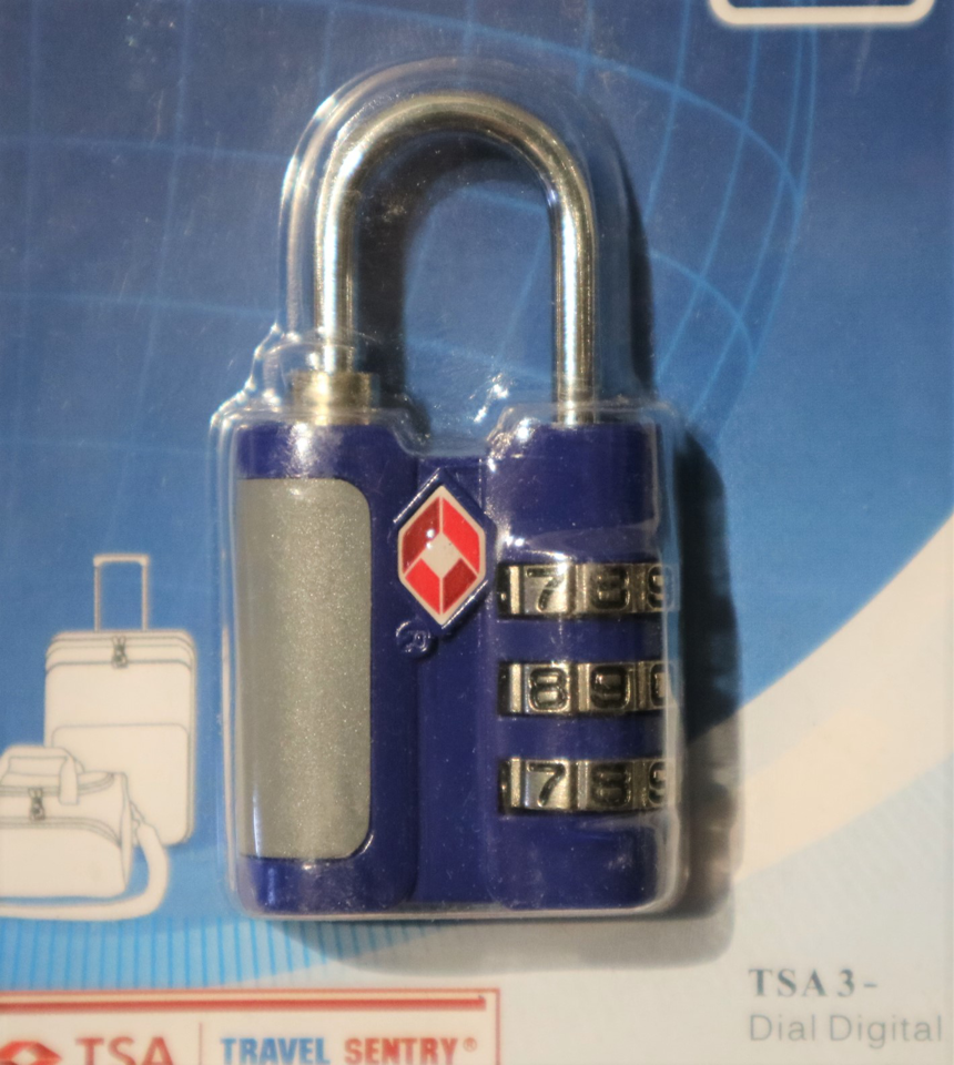 Miniatura: Camel Mountain 530 TSA Approved Lock 3 Dial
