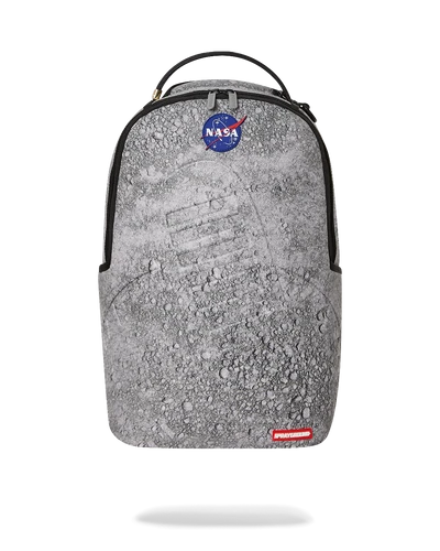 Sprayground Step Into The Future Nasa Collab Moon Shark 3D Molded Backpack empireluggagecenter