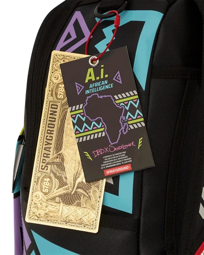 Sprayground Path To The Future III Backpack-Sandflower