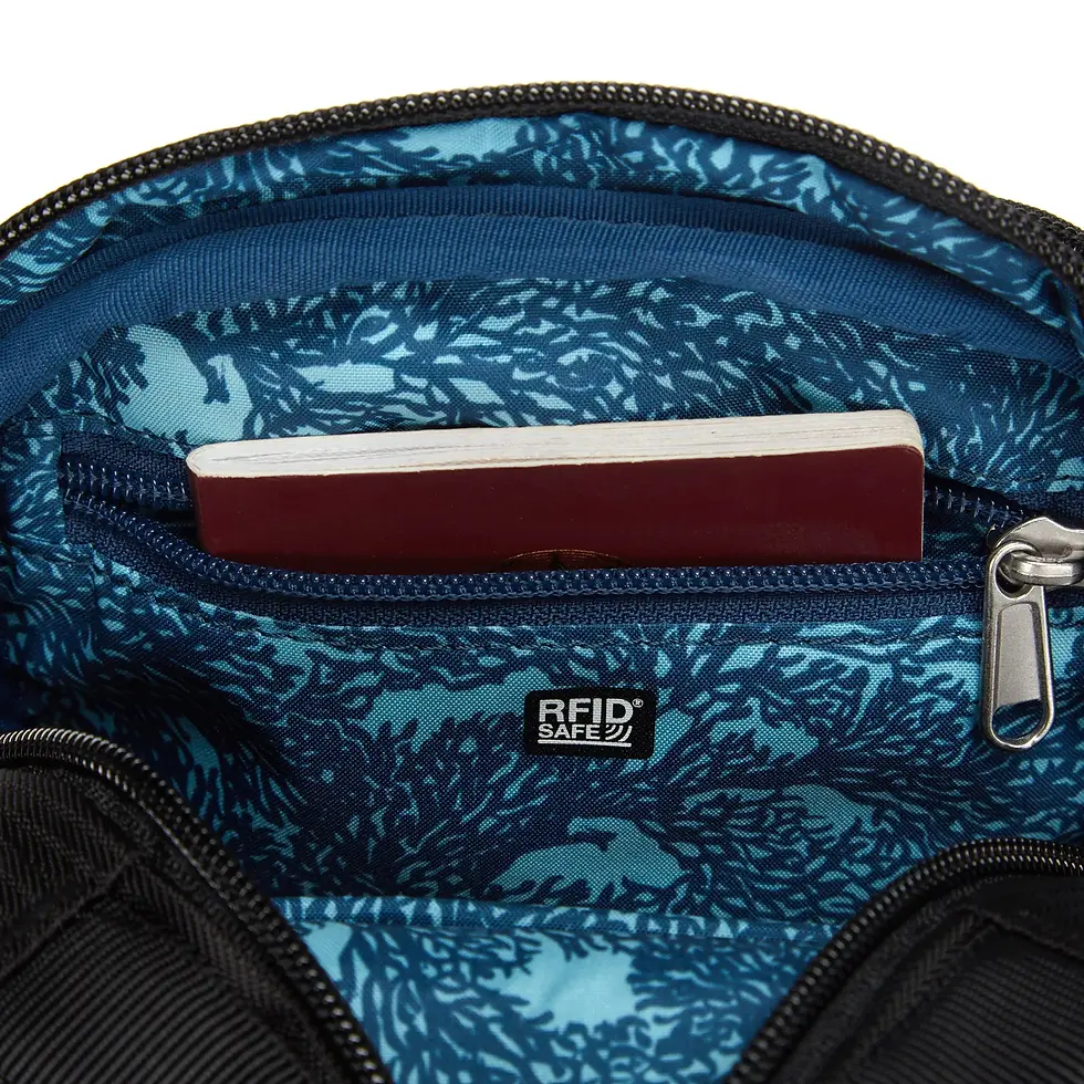 섬네일: Pacsafe Metrosafe LS100 ECONYL Anti-Theft Crossbody Bag