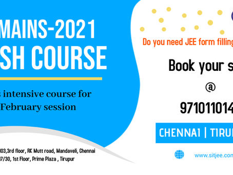 Are you ready for JEE mains Crash Course??