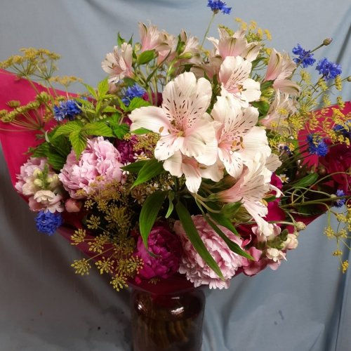 Thumbnail: VELDBOEKET MET SEIZOENSBLOEMEN