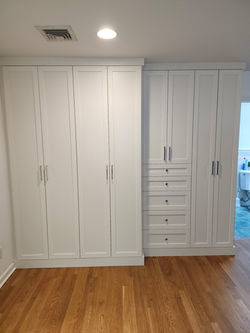 White - Shaker - Wardrobe Cabinets