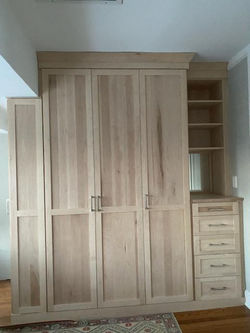 Paintgrade Real Wood Built In - Shaker Doors