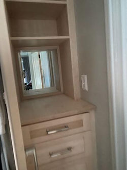 Paintgrade Real Wood Built In - Shaker Doors